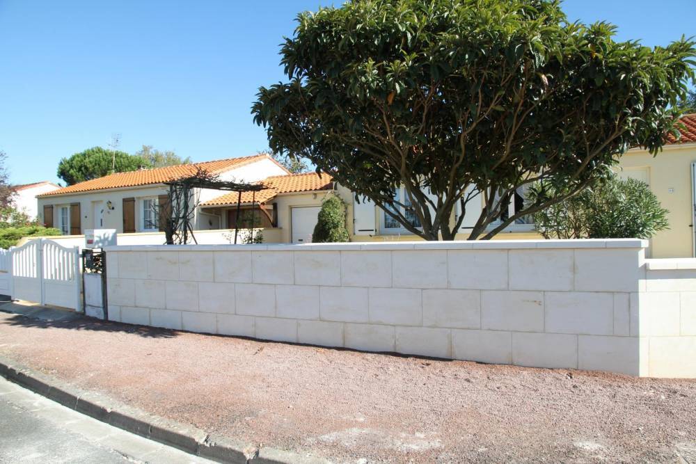 pose de mur jardin